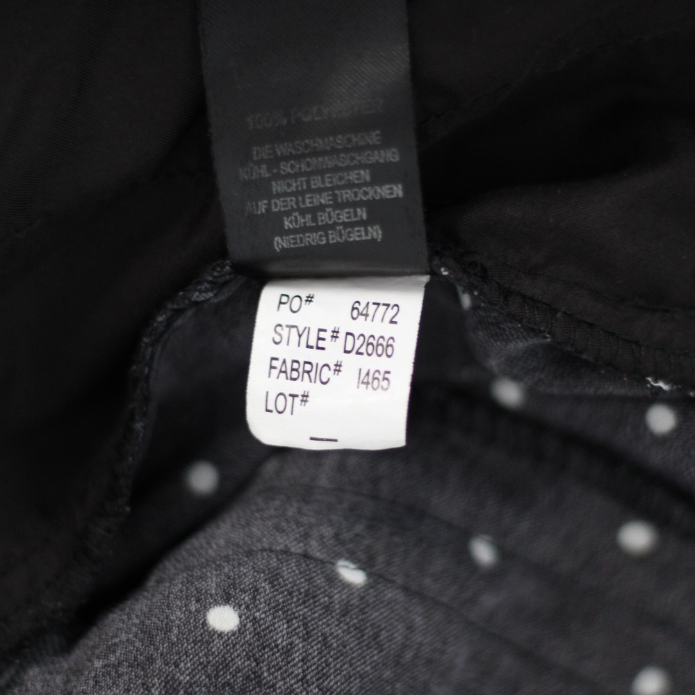 POLKA DOT MID RISE PANTS | CYNTHIA ROWLEY - Picture 8 of 8